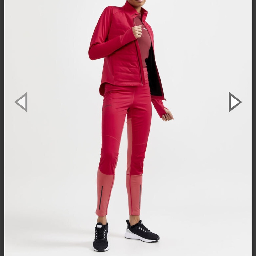 Craft women’s ADV Essence wind training running tight leggings